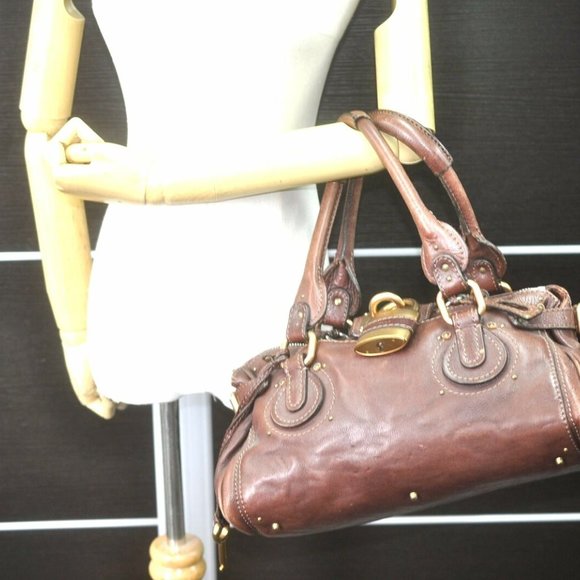 Authentic Chloe Paddington Hand Bag bronze - Picture 11 of 11